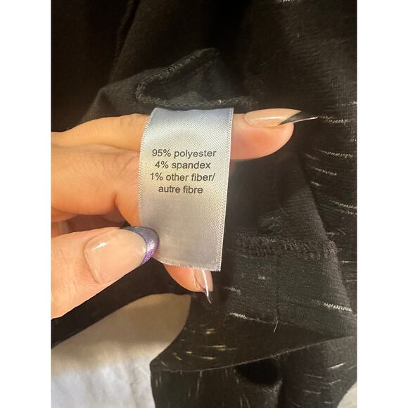 Maurices Black Textured Open Front Jacket – Size XL - Picture 3 of 7